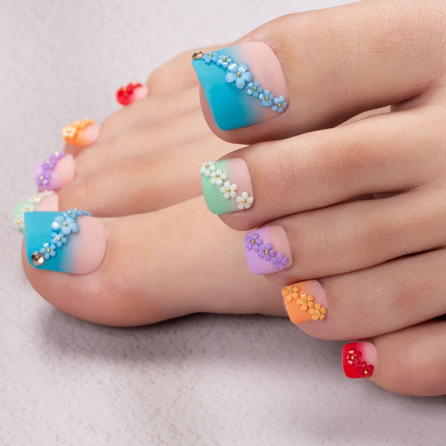 Joyful Spirit T214 Toe Nails