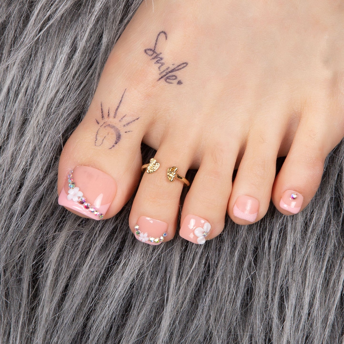Pink Lady T281 Toe Nails