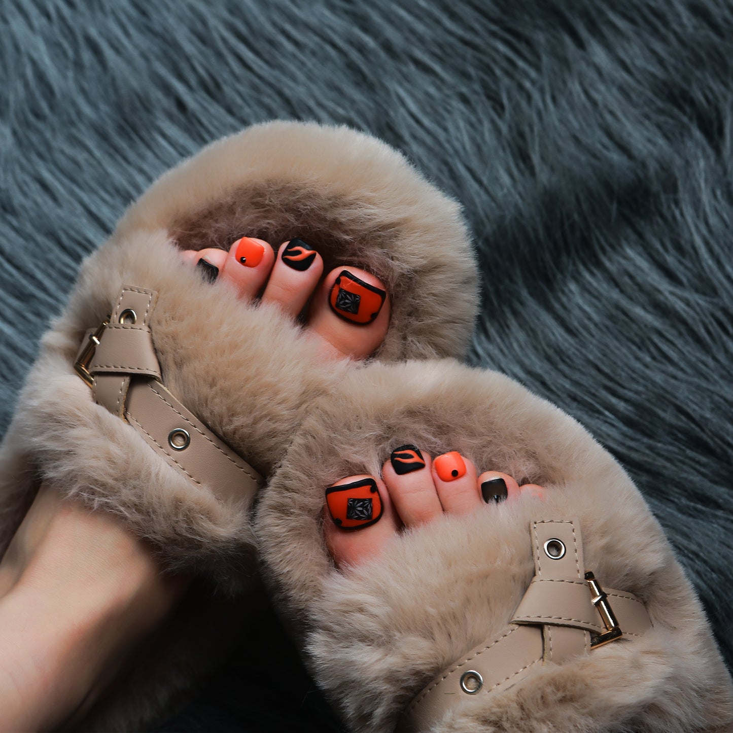 Blazin Haze T430 Toe Nails