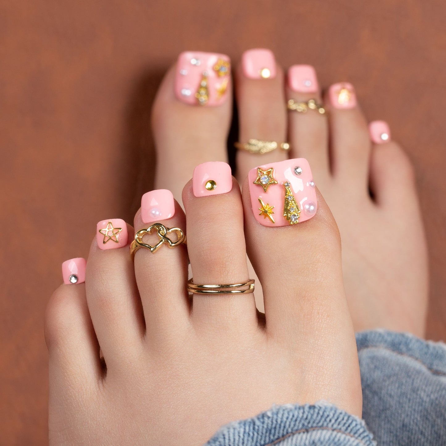 Lovful Planet T167 Toe Nails