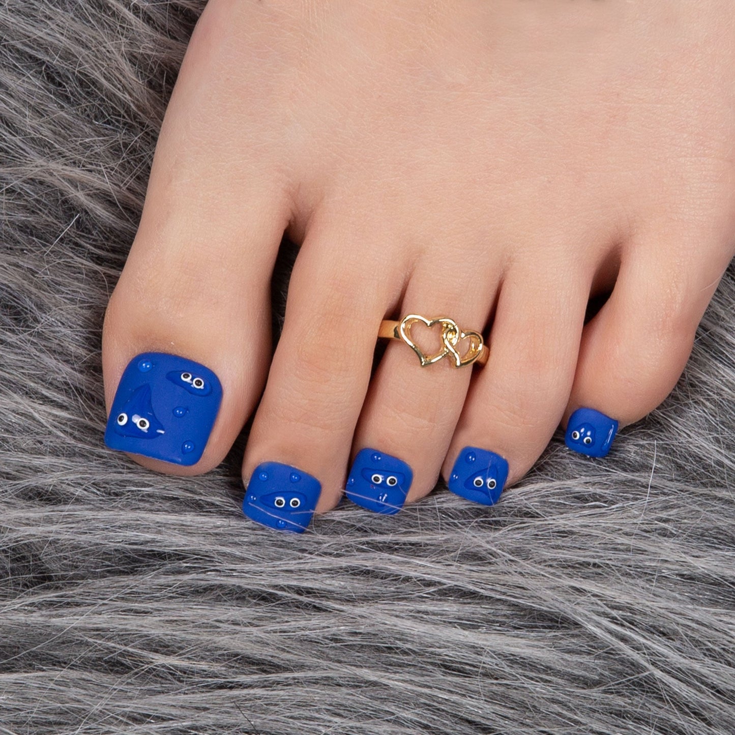 Dancing Rain T279 Toe Nails