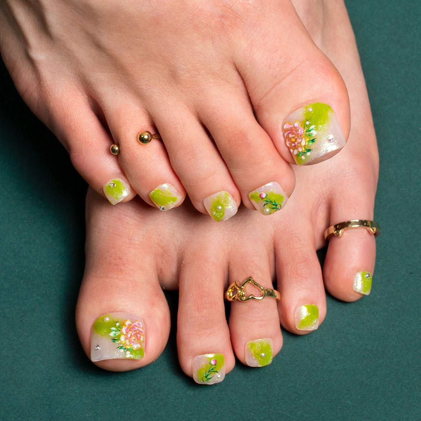 Seraphina¡¯s Garden T460 Toe Nails