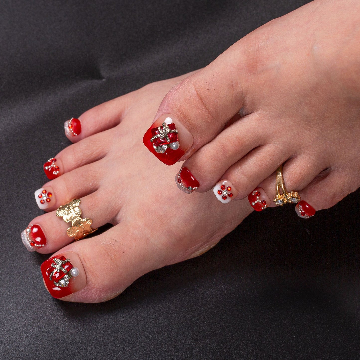 She’s an Aries, Babe T595 Toe Nails - 20Pcs Free Size