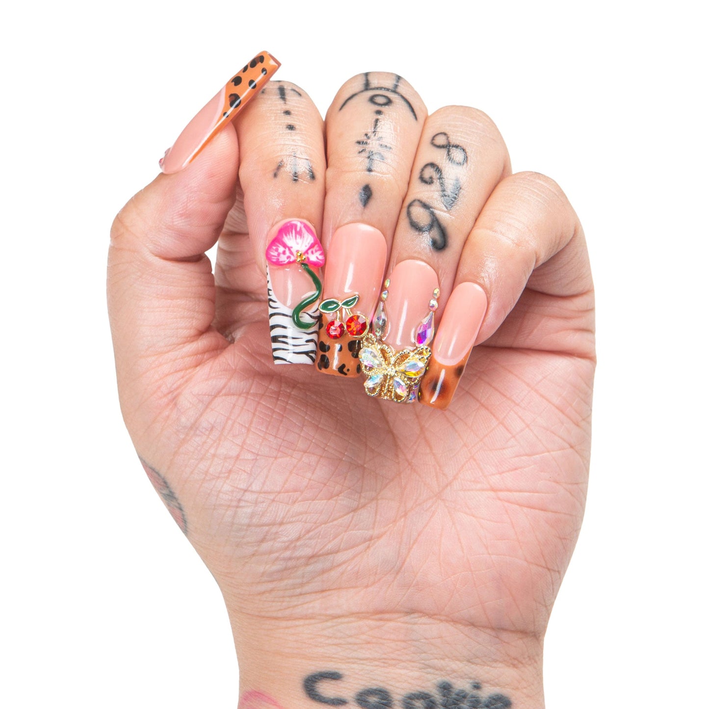 Forbidden Fruit Energy Handmade Nails H572