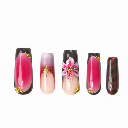 Phoenix Glow Handmade Nails H505