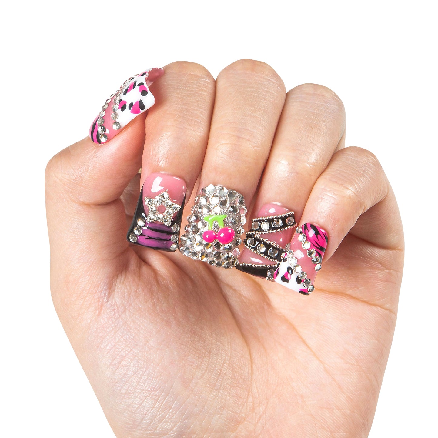 Text Me Never Handmade Nails H575