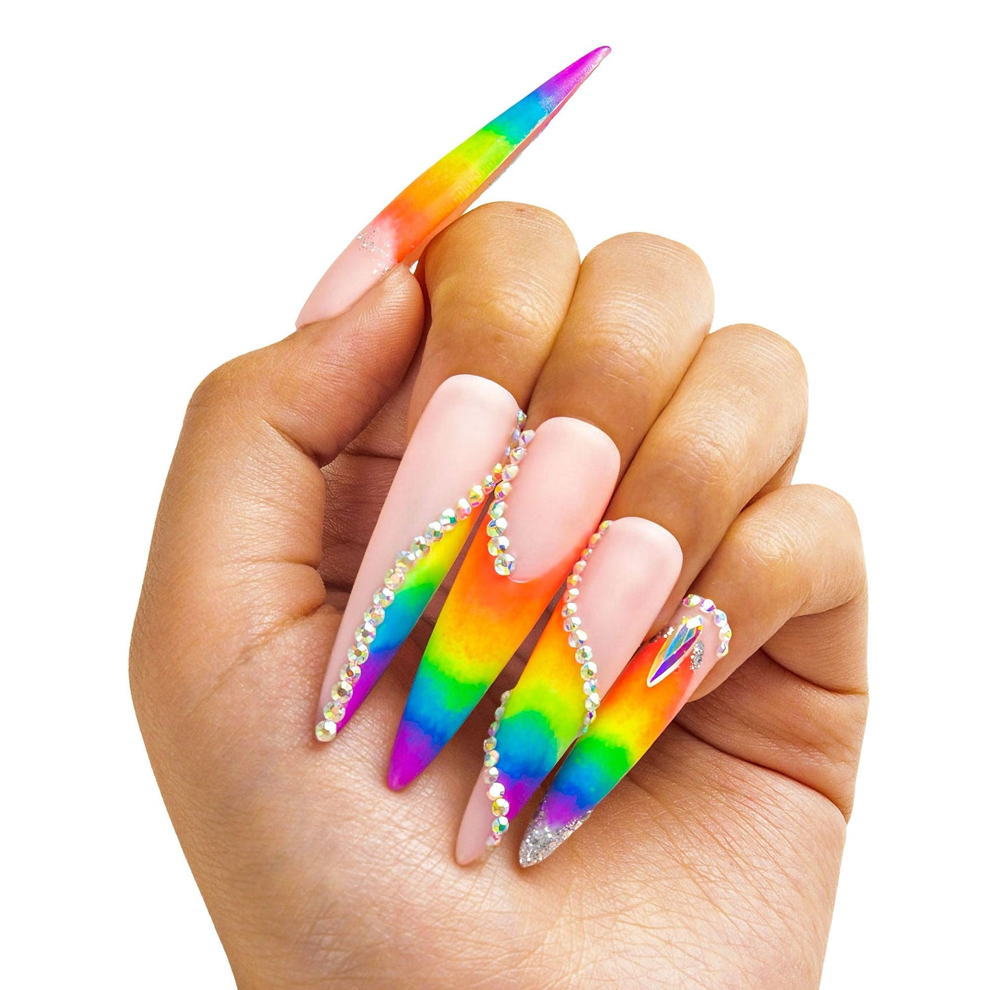 Stand Up & Speak Out Handmade Nails H565