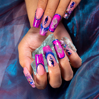 Scorpio Drama Club Handmade Nails H591