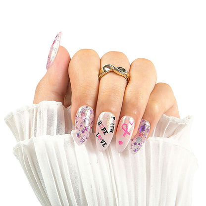 Full of Hope Handmade Nails H484