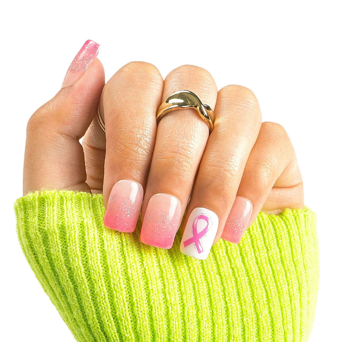 Pretty in Pink Handmade Nails H485