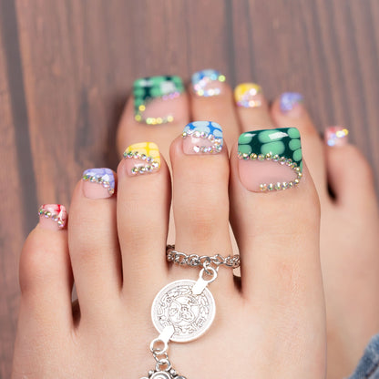 Summe Fest T208 Toe Nails