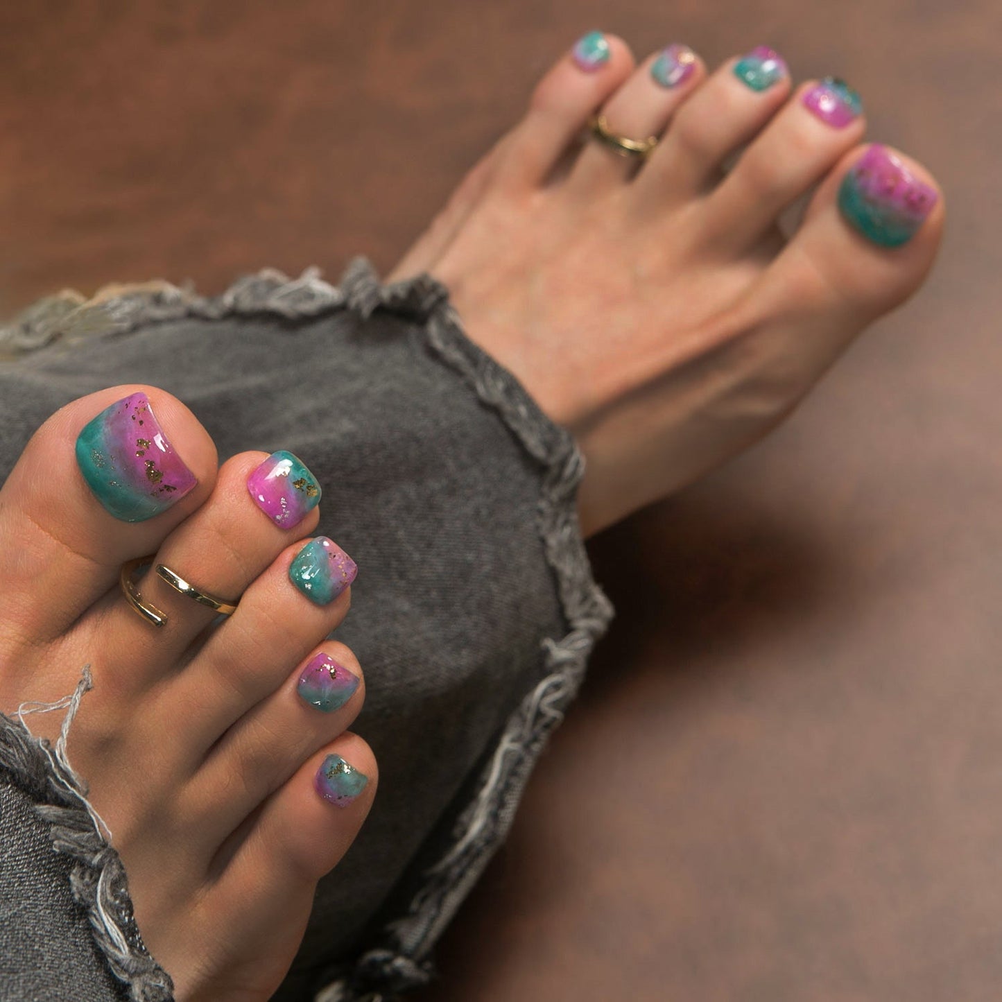 Mystic Amethyst T450 Toe Nails