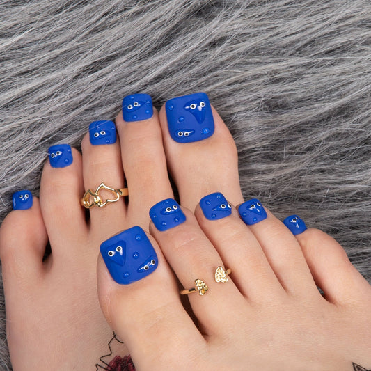 Dancing Rain T279 Toe Nails