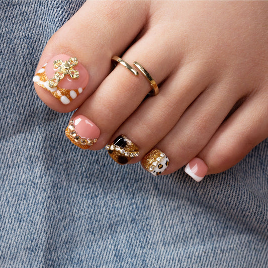 Regal Glitz T259 Toe Nails