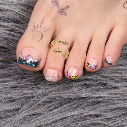 Coastal Mirage T226 Toe Nails