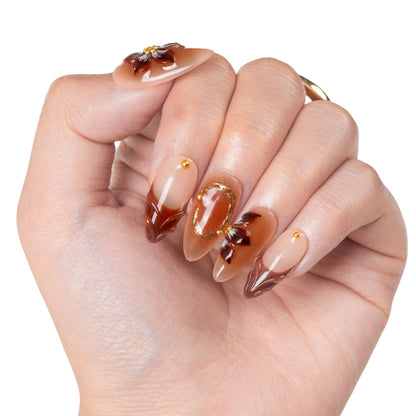 Summer Soir¨¦e Handmade Nails H503