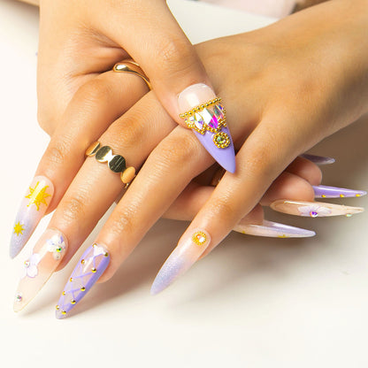 Happily Ever After Handmade Nails H454