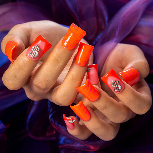 Vacation Behavior Only Handmade Nails H582