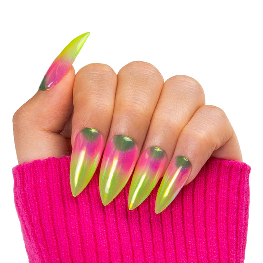 She's No Damsel Handmade Nails H516