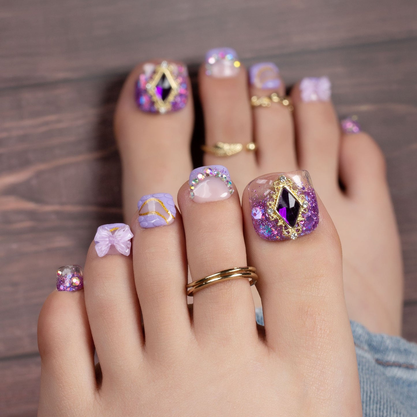 Aquarius T89 Toe Nails