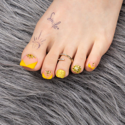 Follow Me Butterfly T152 Toe Nails