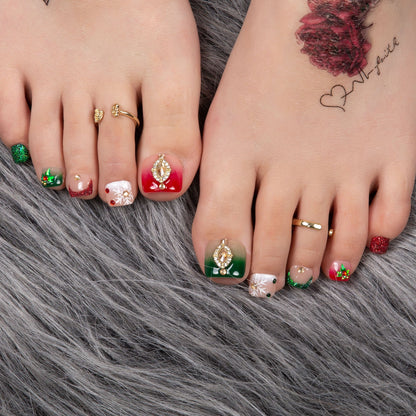 Twinkling Pines T351 Toe Nails