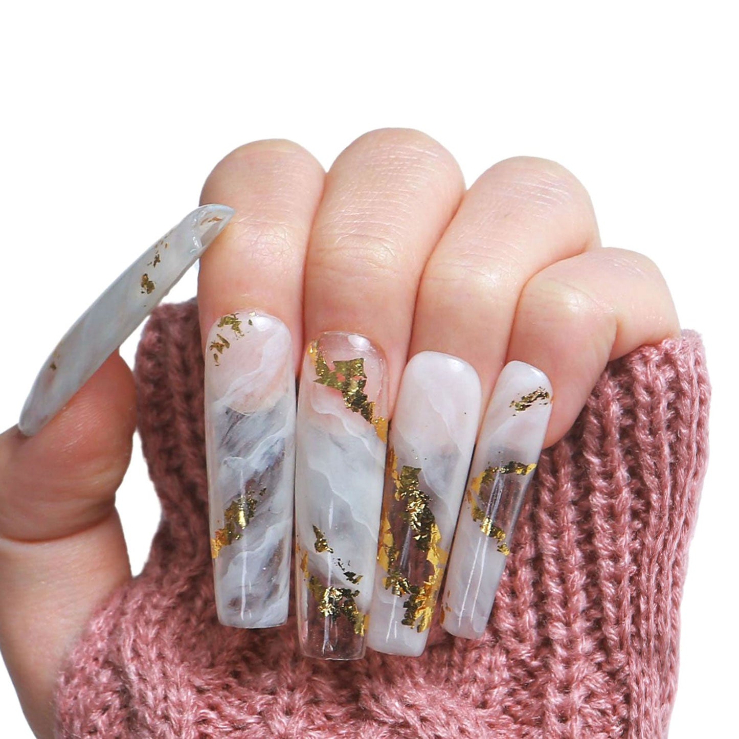 Gilded Mist Handmade Nails H447