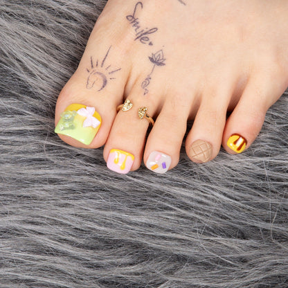 Ice Cream T110 Toe Nails