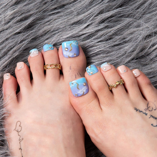 @kymieann x Lovful Creator Collab Series Dreamland T350 Toe Nails