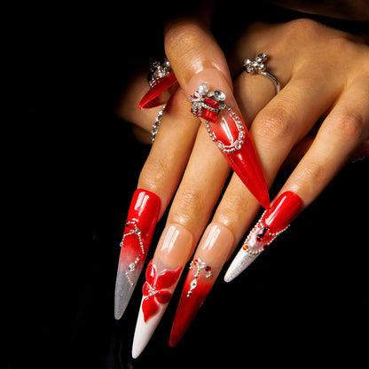 She’s an Aries, Babe Handmade Nails H595