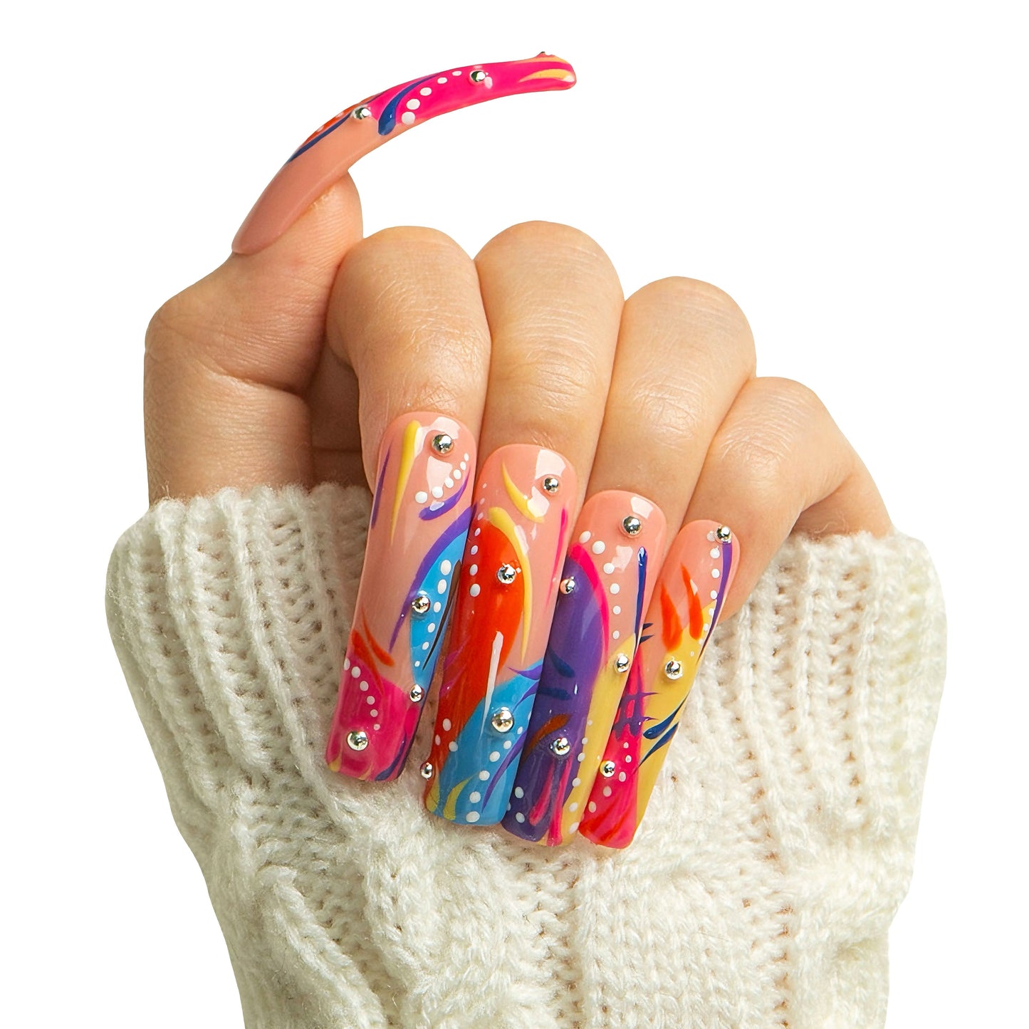 Staycation Handmade Nails H475