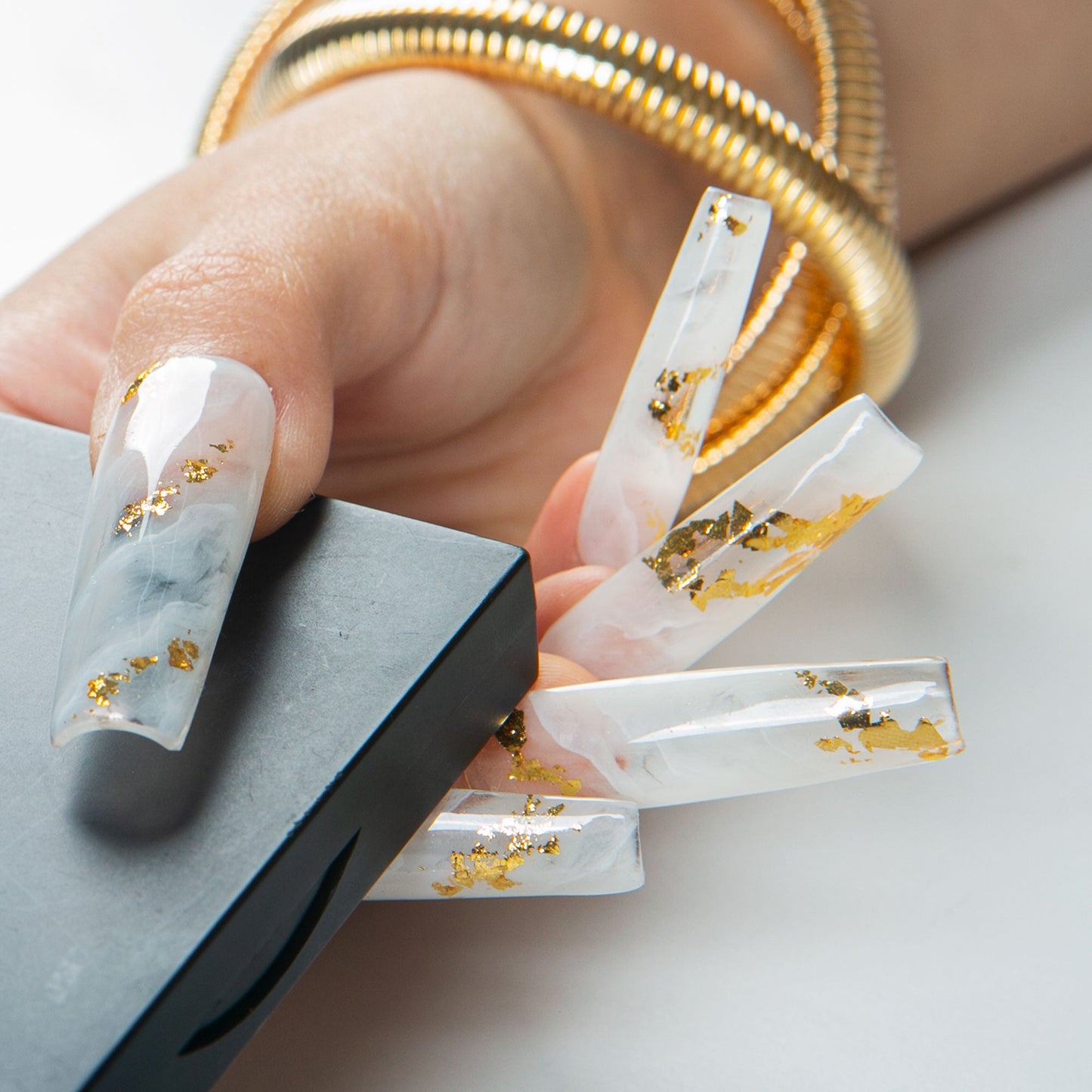 Gilded Mist Handmade Nails H447