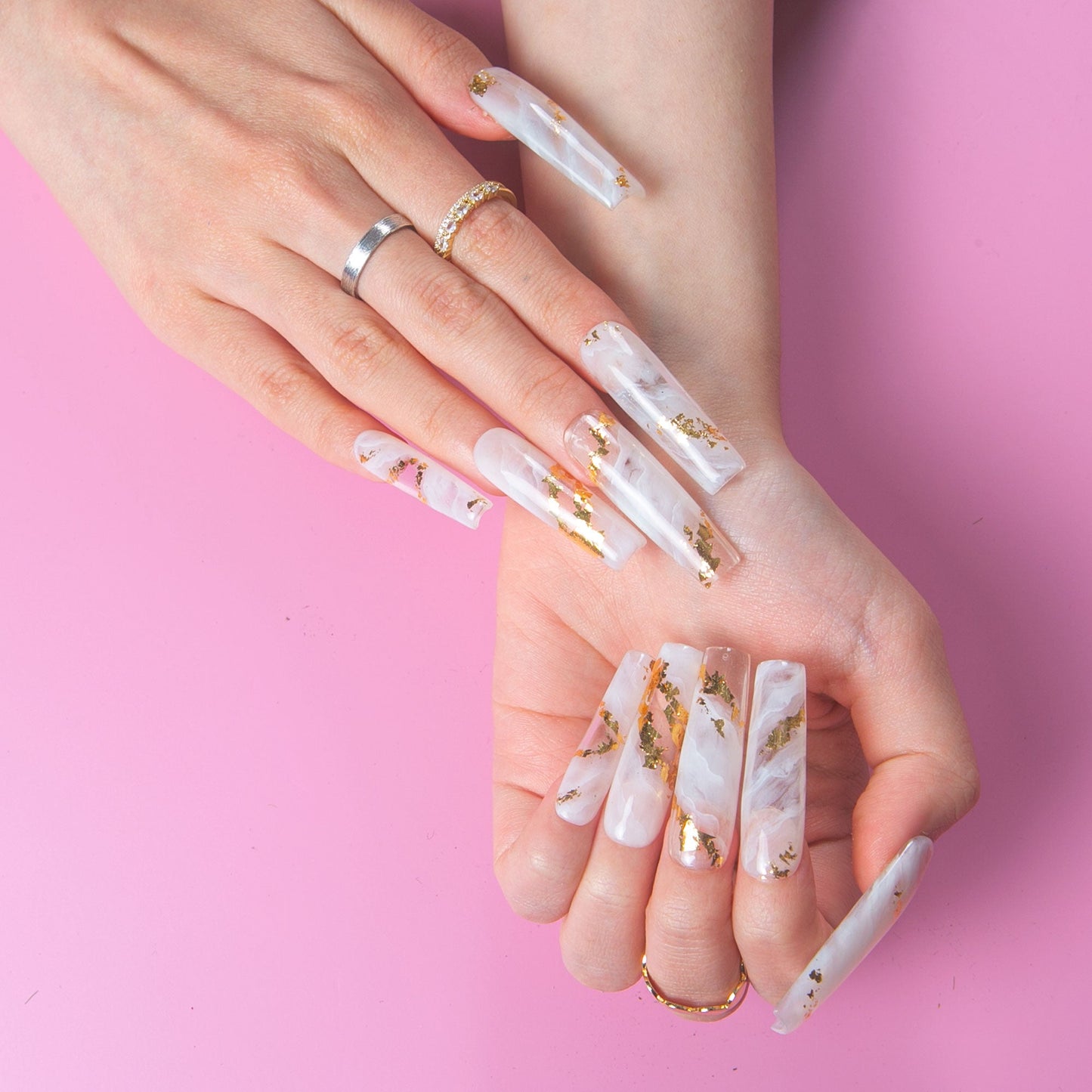 Gilded Mist Handmade Nails H447