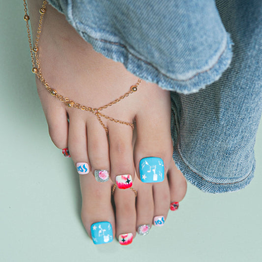 Slow Burn Sabrina T434 Toe Nails