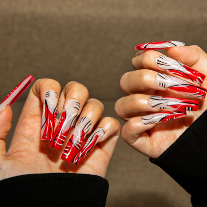 Love Hangover Handmade Nails H476