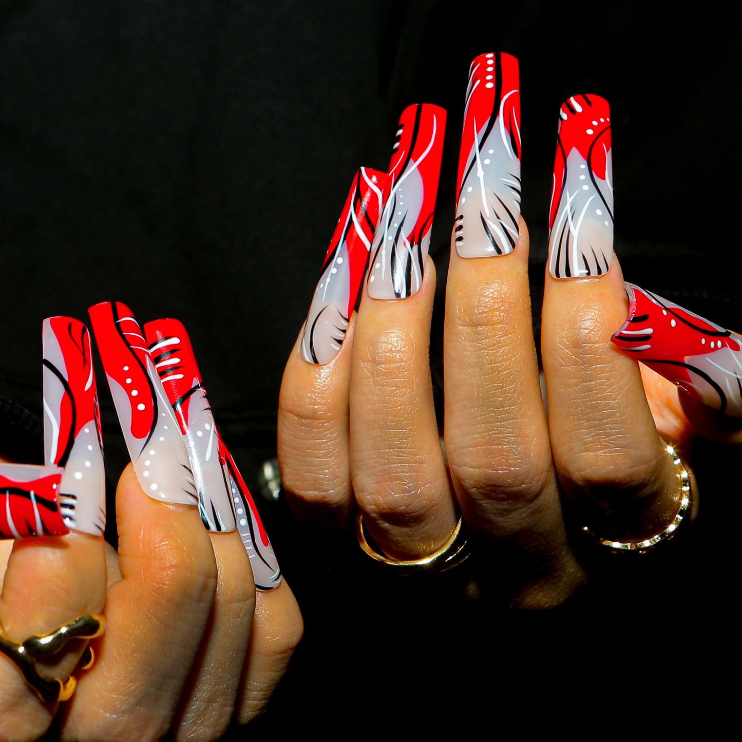 Love Hangover Handmade Nails H476