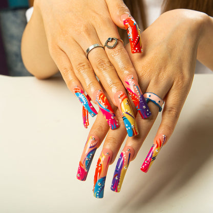 Staycation Handmade Nails H475