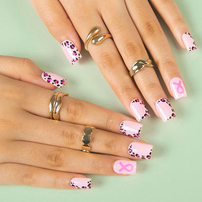 Spots of Power Handmade Nails H486