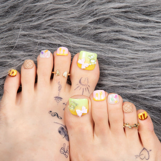 Ice Cream T110 Toe Nails