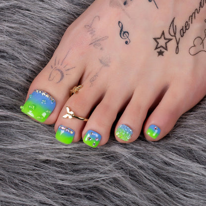 Dreamy Sky Luxury T69 Toe Nails