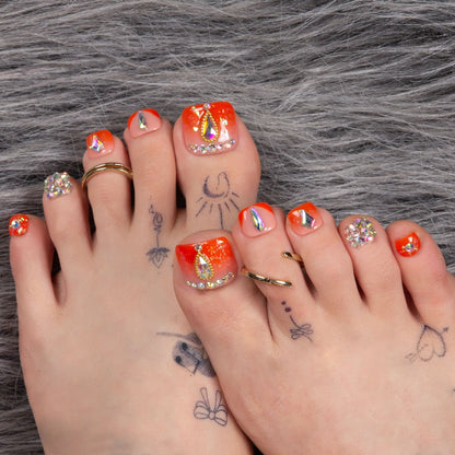 Sleeping Beauty T74 Toe Nails