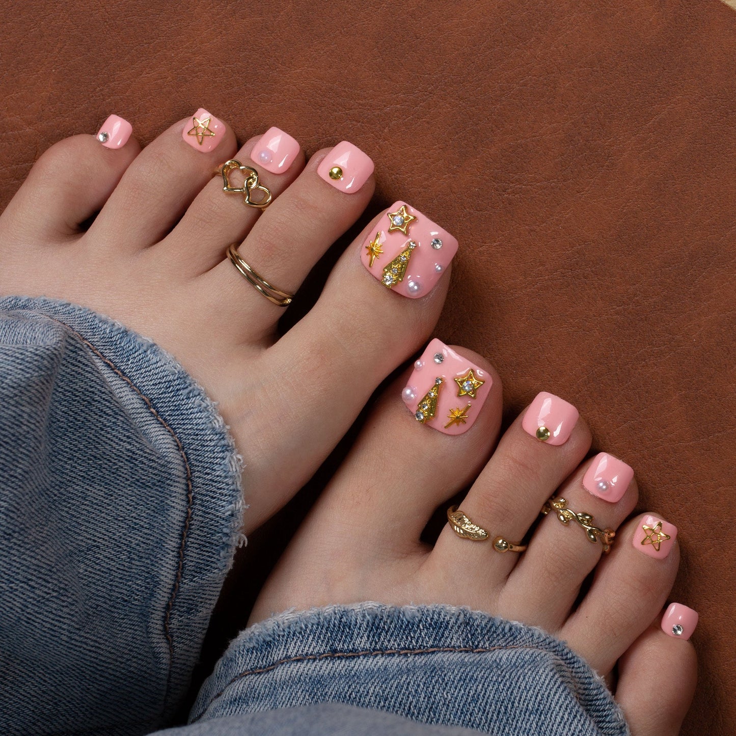 Lovful Planet T167 Toe Nails