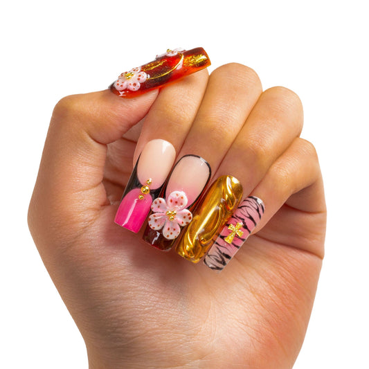 Empress Bloom Handmade Nails H492