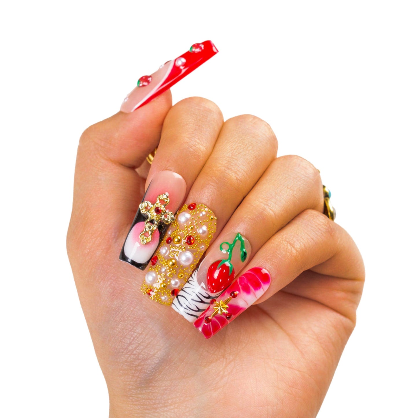 Eversweet Glitz Handmade Nails H469