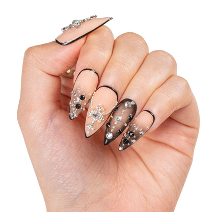 Noir Halo Handmade Nails H480