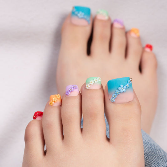 Joyful Spirit T214 Toe Nails