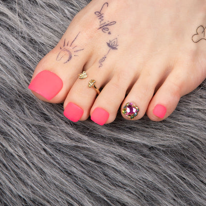 Barbie Mariposa T47 Toe Nails