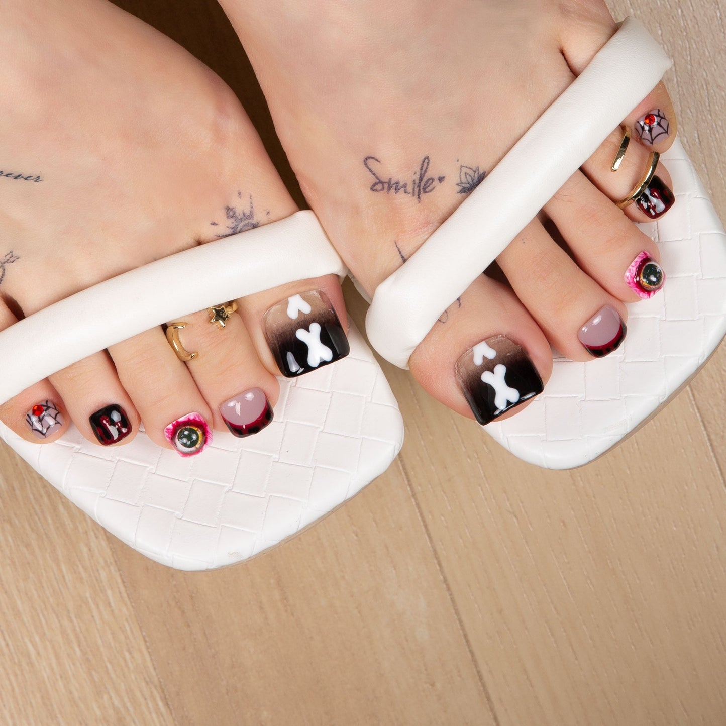 Final Destination Spooky T133 Toe Nails