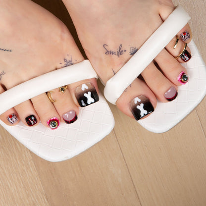Final Destination Spooky T133 Toe Nails