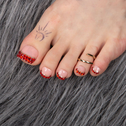 Flamingo T37 Toe Nails